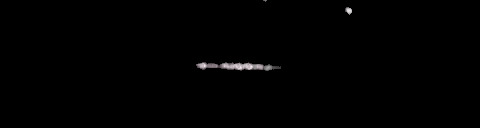 Processed fireball image