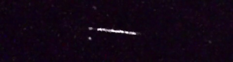 Unprocessed fireball image