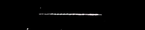 Processed fireball image