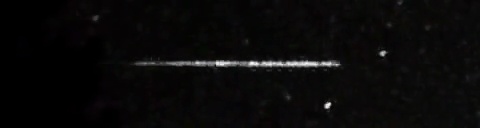 Unprocessed fireball image