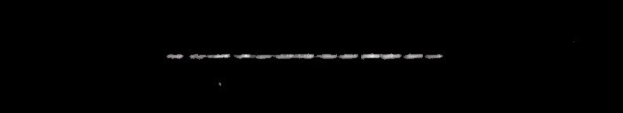 Processed fireball image