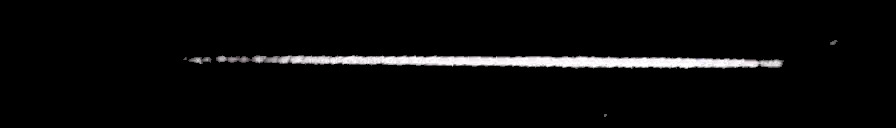 Processed fireball image