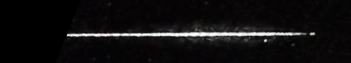 Unprocessed fireball image