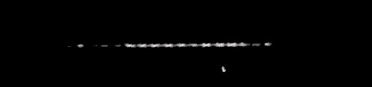 Processed fireball image