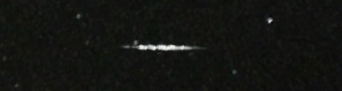 Unprocessed fireball image