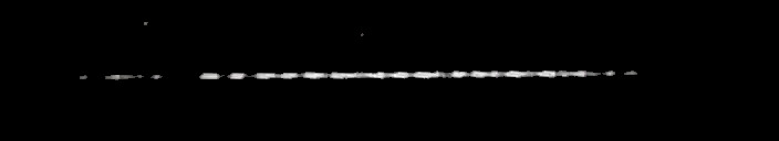 Processed fireball image