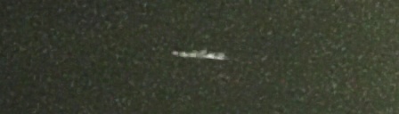 Unprocessed fireball image