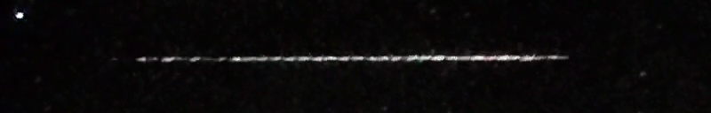 Unprocessed fireball image