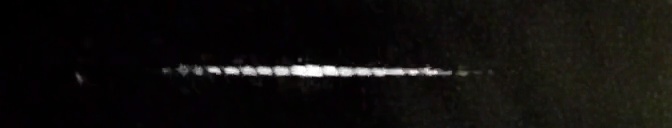 Unprocessed fireball image