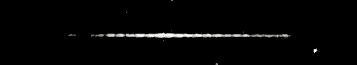 Processed fireball image