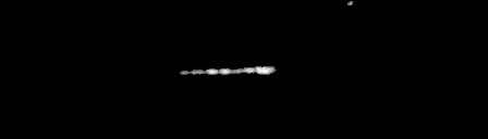 Processed fireball image