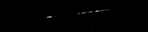 Processed fireball image