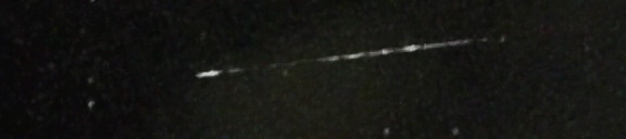 Unprocessed fireball image