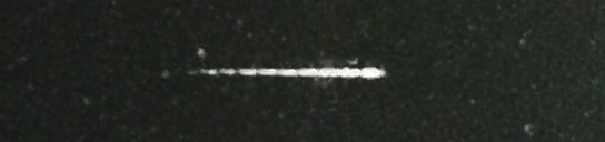 Unprocessed fireball image