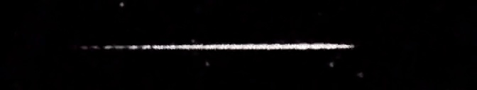 Unprocessed fireball image