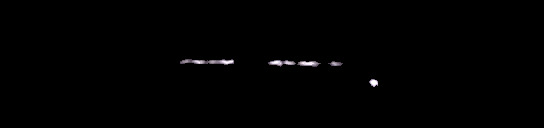 Processed fireball image