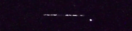 Unprocessed fireball image