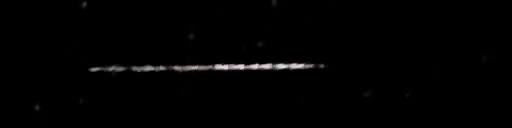 Unprocessed fireball image