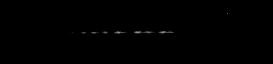 Processed fireball image