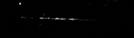 Unprocessed fireball image