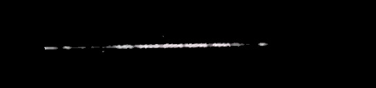 Processed fireball image