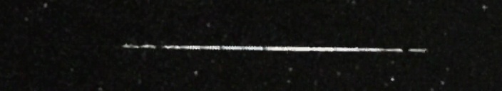 Unprocessed fireball image