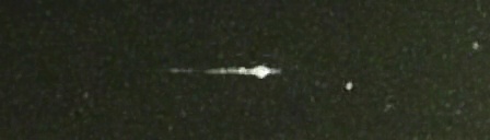 Unprocessed fireball image