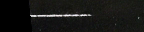 Unprocessed fireball image