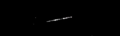 Processed fireball image