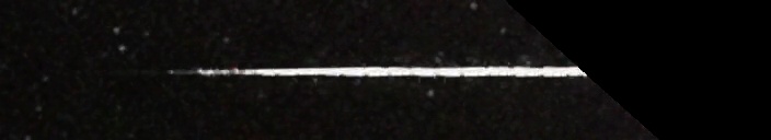 Unprocessed fireball image