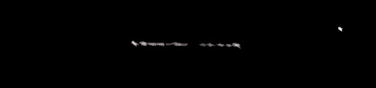 Processed fireball image