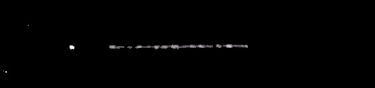 Processed fireball image