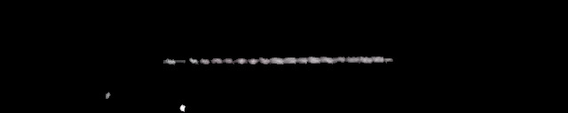 Processed fireball image