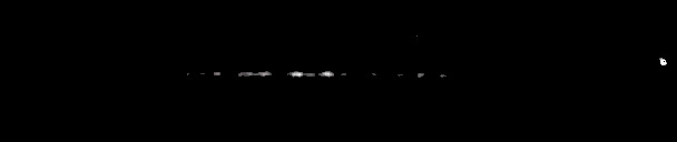 Processed fireball image