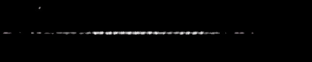 Processed fireball image