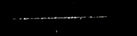 Processed fireball image