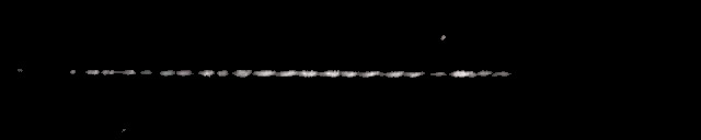 Processed fireball image