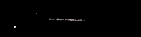 Processed fireball image