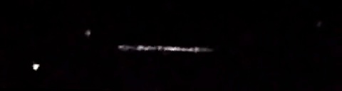 Unprocessed fireball image