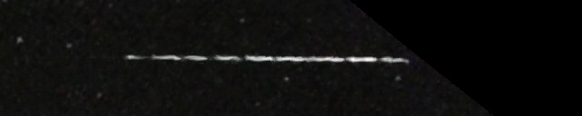 Unprocessed fireball image