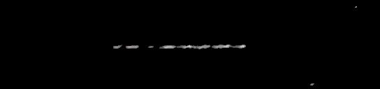 Processed fireball image