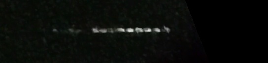 Unprocessed fireball image