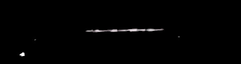 Processed fireball image