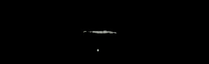 Processed fireball image