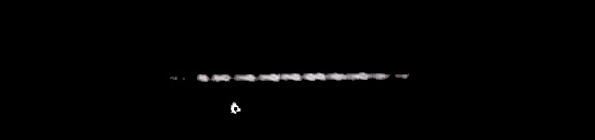 Processed fireball image