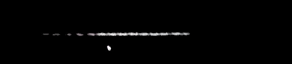 Processed fireball image