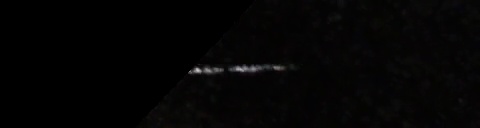 Unprocessed fireball image