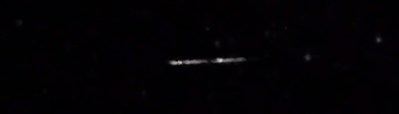 Unprocessed fireball image