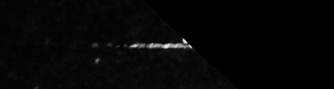 Unprocessed fireball image