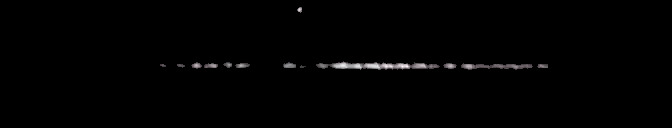 Processed fireball image